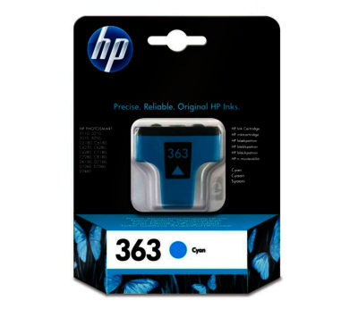 HP  363 Cyan Ink Cartridge